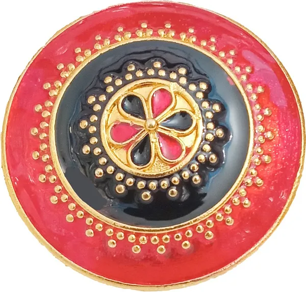 Assamese_Traditional_Red_Black_Colour_Finger-Ring_For_Girls_&_Women